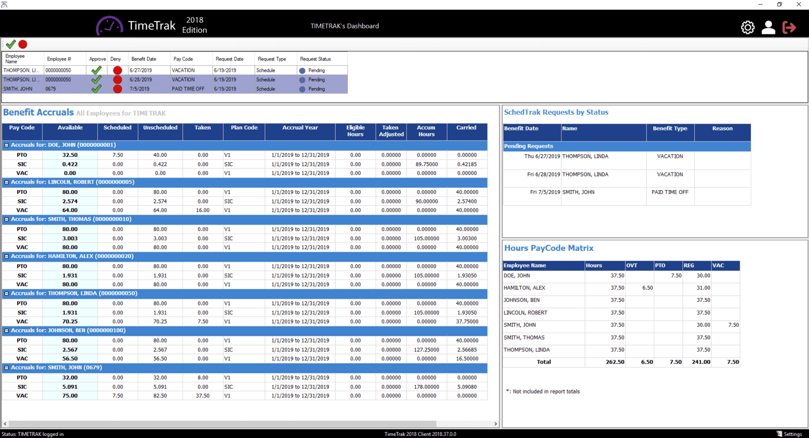 benefit accruals